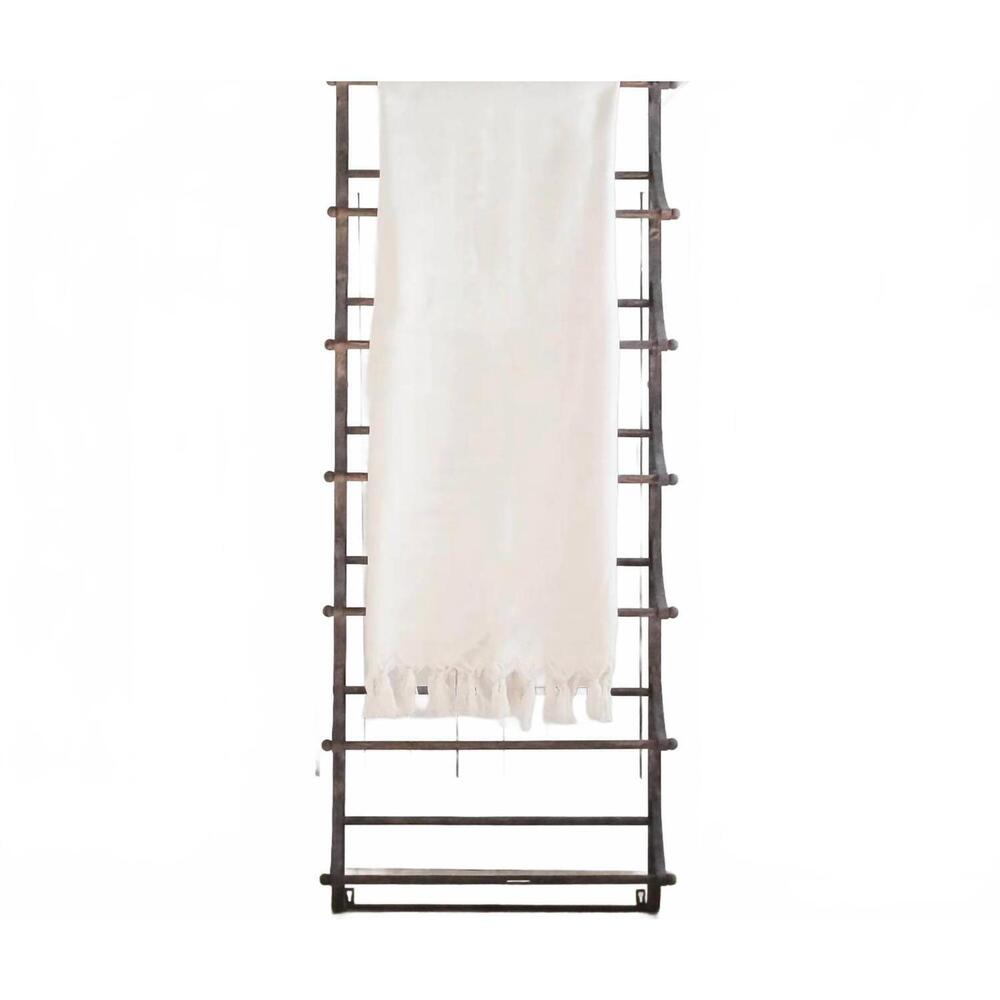 NEW DWELL HOME SHOPPE lightweight cotton throw blanket in white